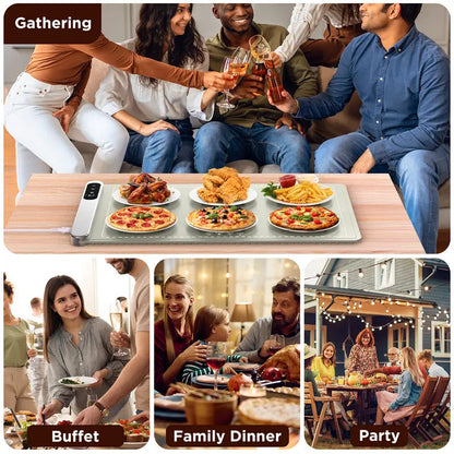 SMARTHOME™ - Heating Roll-Up Food Warmer Mat